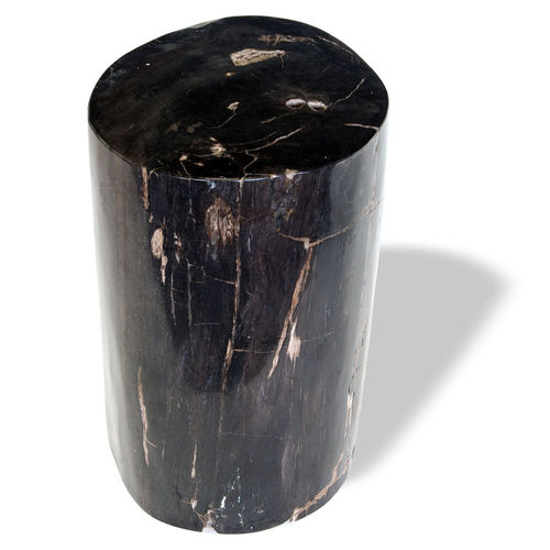 Banqueta contemporânea - SKU: 529 - Unik - em madeira fossilizada / da linha comercial / para ambiente externo