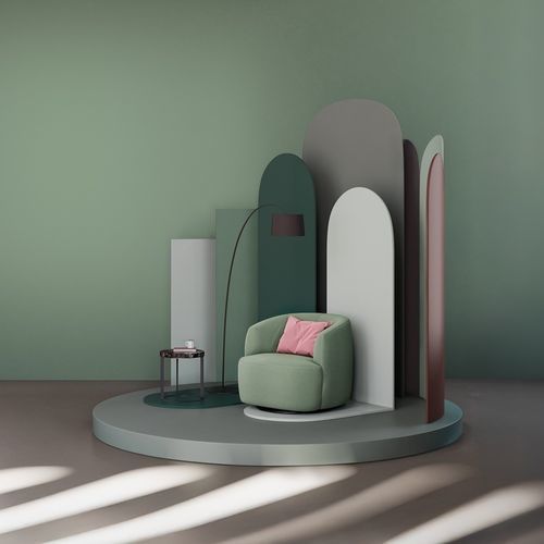Painel decorativo laminado - MATERIA BLANCO AURA - Transformad - de revestimento / de parede / para móvel