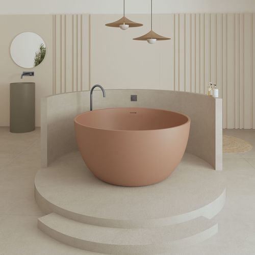 Banheira redonda - Ocean - QUARE DESIGN - freestanding / para residência / para uso profissional