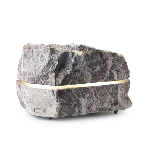Luminária com caixa de som de chão sem pé - MENHIR SOUND - Essenze di Luce - em mármore / em pedra natural / contemporânea