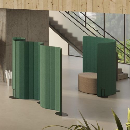 Divisória de ambiente em tecido - PRIVI - Nowy Styl - para escritório / modular / para ambiente interno