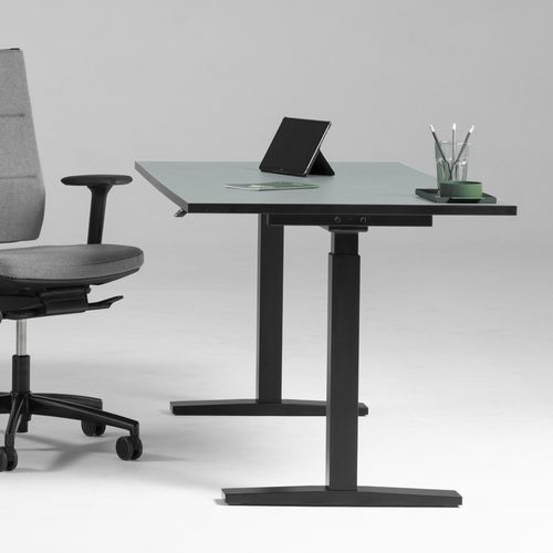 Mesa secretária de piso - EUP - Nowy Styl - contemporânea / em madeira / reta