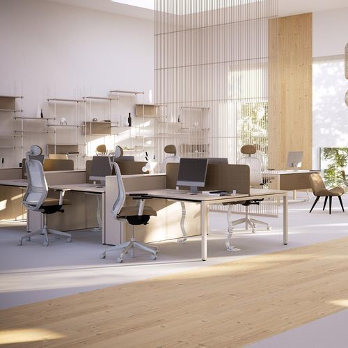Estação de trabalho - CS5040 - Nowy Styl - de piso / de 2 a 4 lugares / contemporânea