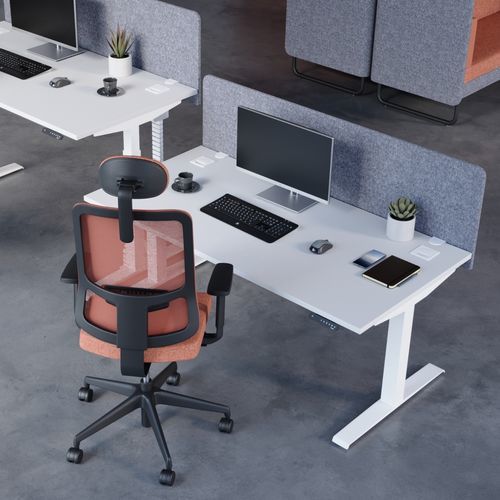 Mesa secretária de piso - EMODEL 3.0 - Nowy Styl - contemporânea / em madeira / reta