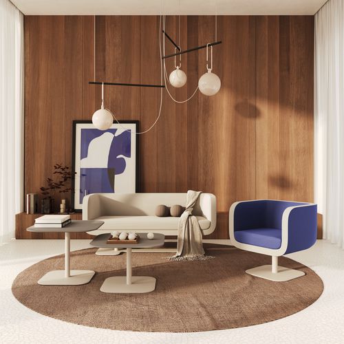 Sofá contemporâneo - BOUND - Nowy Styl - em tecido / com braços / personalizável