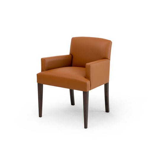 Cadeira de sala de jantar contemporânea - BOTERO - Larforma - para ambiente interno / em tecido / em couro