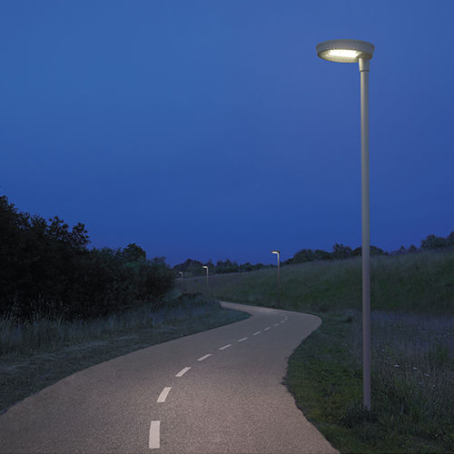 Poste de iluminação pública - CIRCLED MULTI - SG LIGHTING - contemporâneo / em alumínio / em alumínio fundido