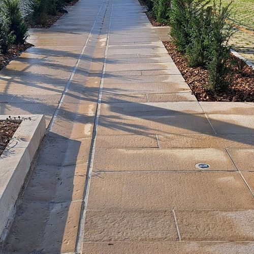Lajota em concreto - DAF21 - REPLIK - para ambiente externo / para pátio / de jardim