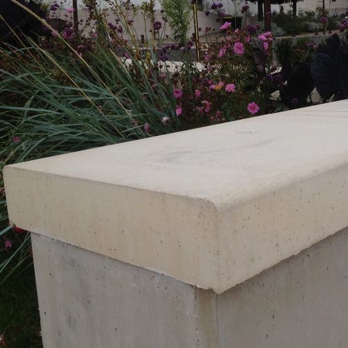 Remate superior de muro para cerca de jardim - PARA3 - REPLIK - em concreto