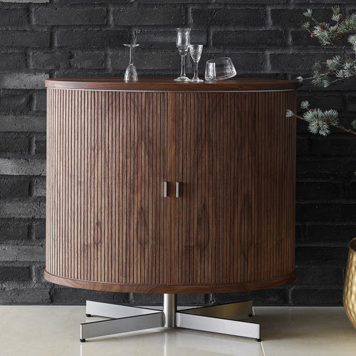 Móvel bar para quarto de hotel - AK 1365 - Naver Collection - para escritório / contemporâneo / em nogueira
