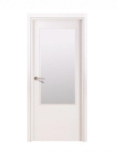 Porta interna - WHITE - NORMA DOORS - em madeira / de abrir / com vidro