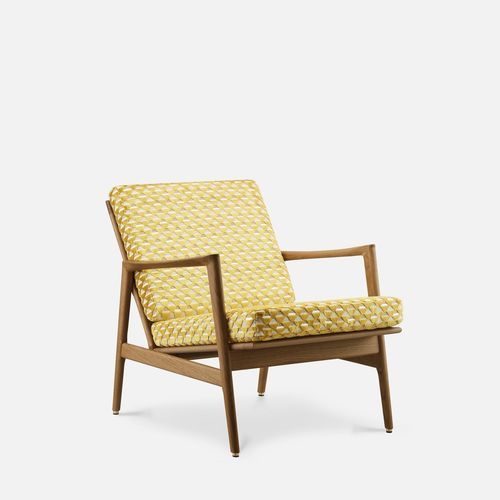 Poltrona contemporânea - STEFAN  - 366 Concept - em material têxtil / em couro / em espuma
