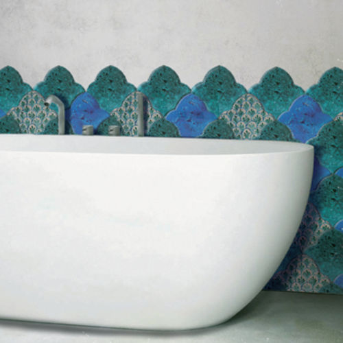 Placas de revestimento em cerâmica - GIGLIO VENEZIA - SCIANNA CERAMICHE - polida / para banheiro / de parede
