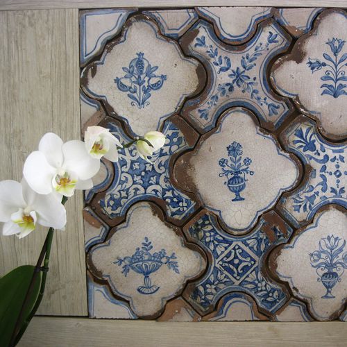 Placas de revestimento em cerâmica - OLD ENGLAND - SCIANNA CERAMICHE - com relevo / para ambiente interno / de parede