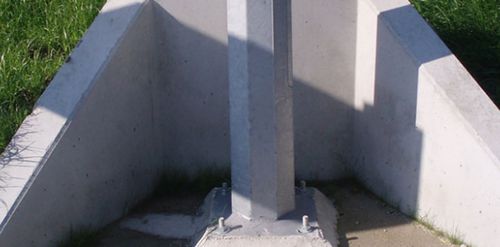 Muro de ala pré-fabricado - WINGERS - Farcimar - em concreto armado