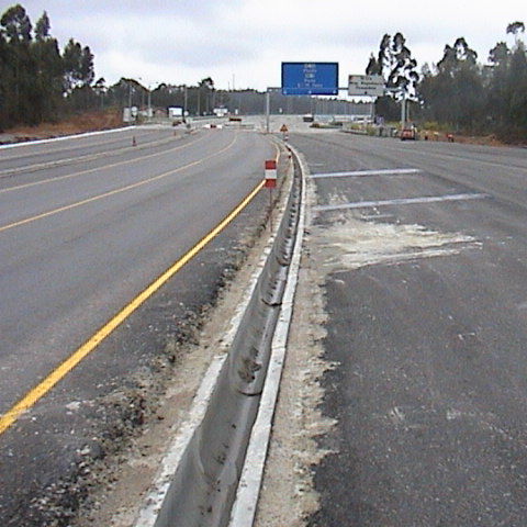 Canal em concreto - U - Farcimar - para água pluvial / de drenagem