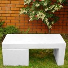 Banco de jardim contemporâneo - FARCI LINE - Farcimar - em concreto / sem encosto / sem braços