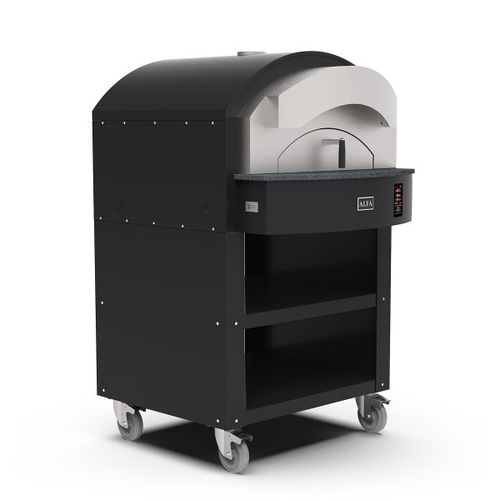 Forno de pizza profissional - ZENO 4 Pizze - Alfa Forni - elétrico / de carrinho / de instalação livre