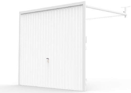 Portão basculante para garagem - UP & OVER - KRONway - em aço galvanizado / automático