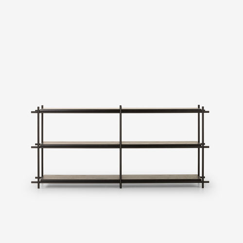 Estante modular - INNOCENT SYSTEM - MINGARDO - contemporânea / em carvalho / em ferro