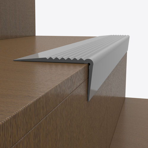 Testeira de degrau em PVC - MB55P - ARFEN - antiderrapante