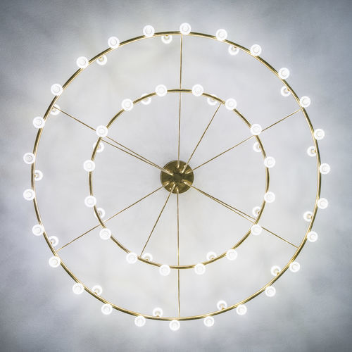 Lustre contemporâneo - Stardust  - ORSJO - em latão / em vidro / para 12 lâmpadas