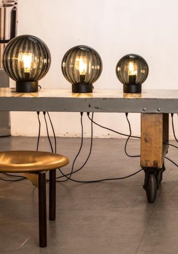 Luminária de mesa - WALDORF - Ruben Lighting - em vidro / contemporânea / Wire