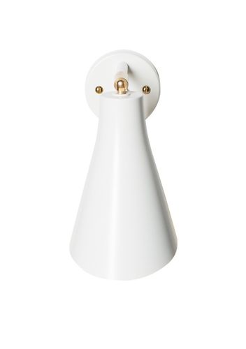Arandela contemporânea - MILLER - Ruben Lighting - para ambiente interno / em alumínio / em latão