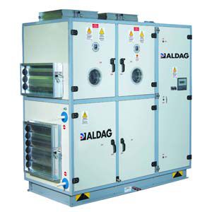Unidade de tratamento de ar da linha comercial - ALDAMED  - ALDAG Heating Cooling Air Conditioning Ind. & Trd.  Inc. - para sala limpa