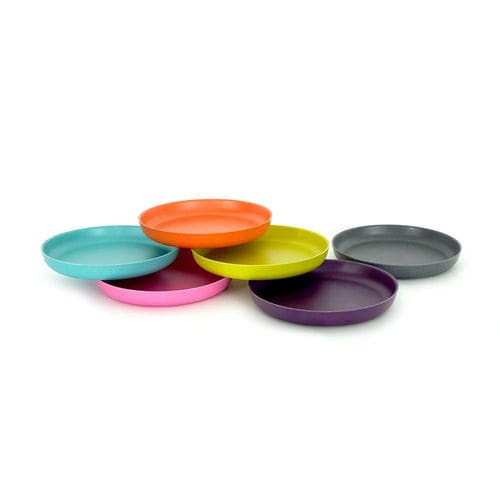Prato de sobremesa - KIDS SMALL - Ekobo - redondo / em melamina alimentar / em fibra de bambu