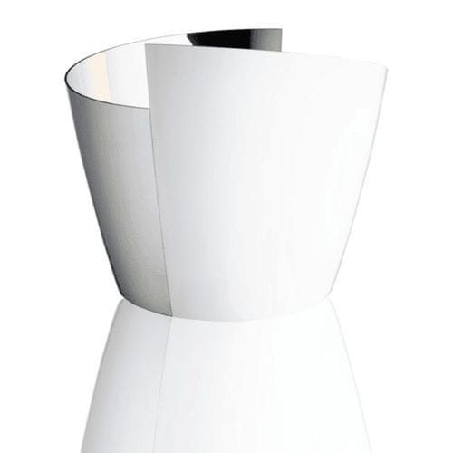 Balde para champanhe em estanho - BIG VERSS&Ouml; - OA 1710 - polido / da linha comercial / branco