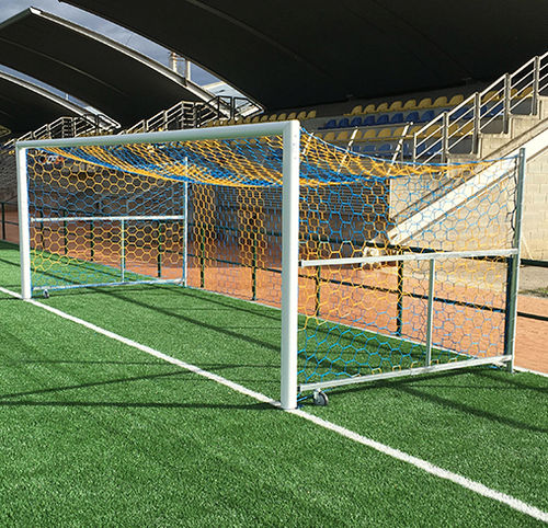Trave de futebol em alumínio - D.06 series - LAUSIN Y VICENTE S.L. - de aço galvanizado / com rodas / fixa
