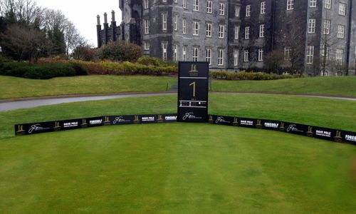 Placa de sinalização de piso - SCI GOLF COURSE - Signs Connect Ireland - em aço / de orientação / para ambiente externo