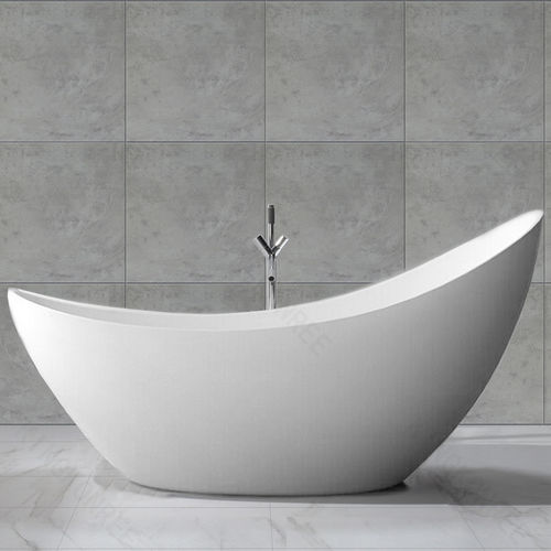 Banheira oval - KKR-B072 - KKR KINGKONREE - freestanding / em Solid Surface / em aglomerado mineral