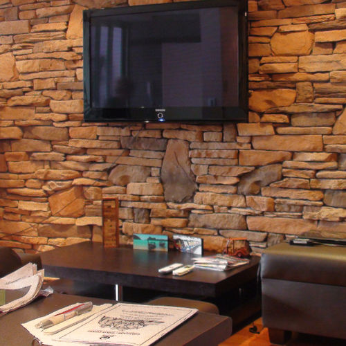 Revestimento de parede em concreto - CRAFTSTONE® : MIX & MATCH - CRAFT STONE - para ambiente interno / para área externa / 3D