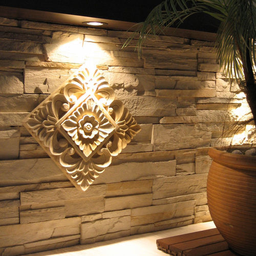 Painel decorativo de revestimento - FLORASTONE® - CRAFT STONE - de parede / pré-fabricado / em concreto