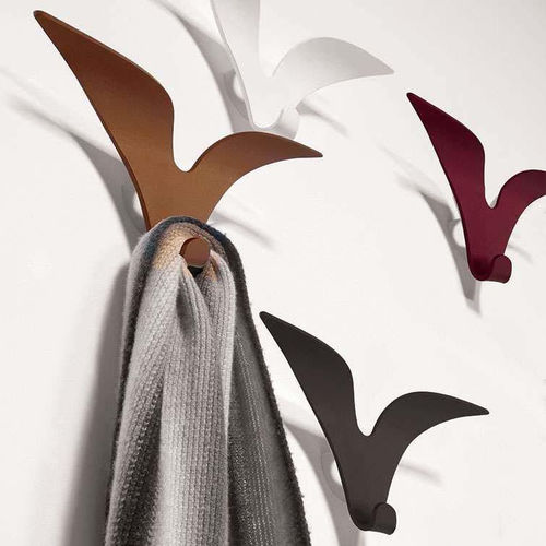 Cabideiro de parede - JONATHAN  - pezzani home collection - contemporâneo / em aço / preto