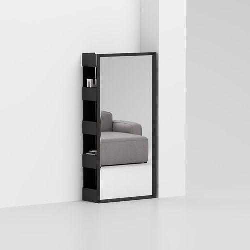 Espelho de parede - RETTANGOLO  - pezzani home collection - contemporâneo / retangular / em aço