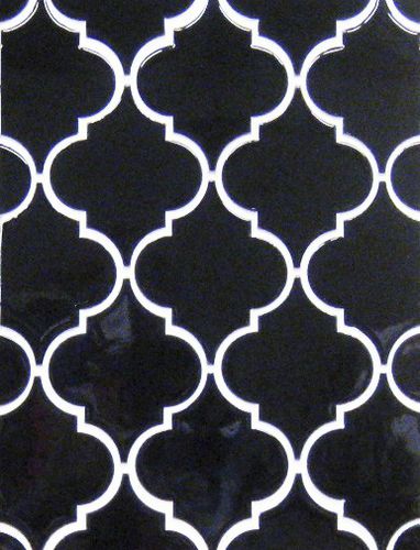 Placas de revestimento em cerâmica - TRELLIS - BonTon design Handmade Tile - polida / para ambiente interno / de piso