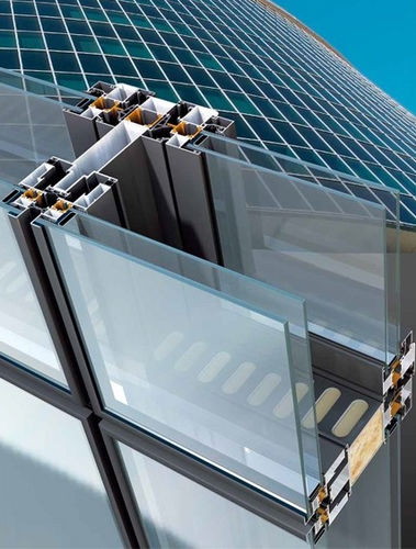 Fachada-cortina multicamada - DOUBLE SKIN FACADE SYSTEMS - ADEN METAL - em alumínio e vidro / acústica / de alta resistência