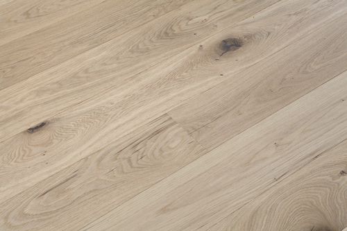 Piso estruturado - DECK SOFT LOC: WHITE OAK ACTIVE BRUSH WHITE OIL - TEKA Parquet - em carvalho branco / oleado / escovado