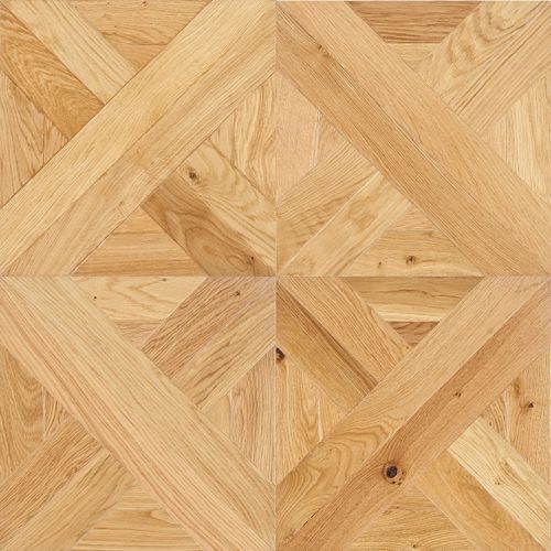 Piso estruturado - SQUARE GRAND PALAIS OLD STYLE: WHITE OAK NATURAL - TEKA Parquet - em carvalho branco / pregado / flutuante