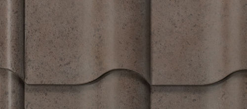 Telha de encaixe - TUSCAN STONE - MATTERHORN METAL ROOFING - metálica / marrom / aspeto tradicional