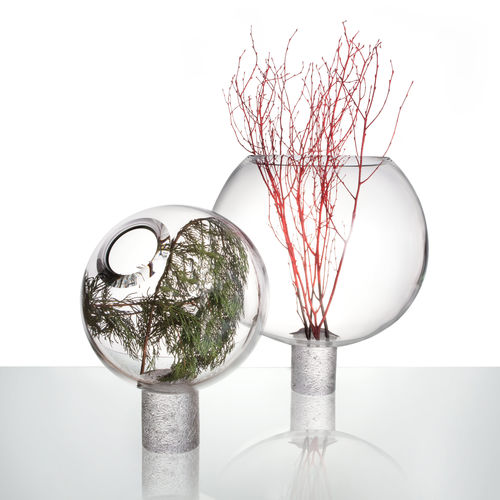 Vaso de design original - GLOBE - BOMMA - em cristal
