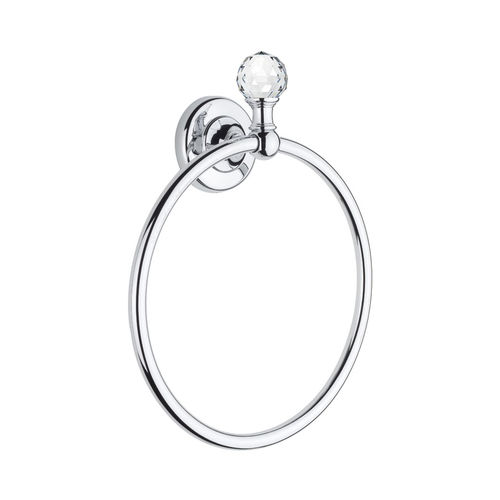 Toalheiro circular - MA07S - IBB INDUSTRIE BONOMI - de parede / metálico / em cristal Swarovski®
