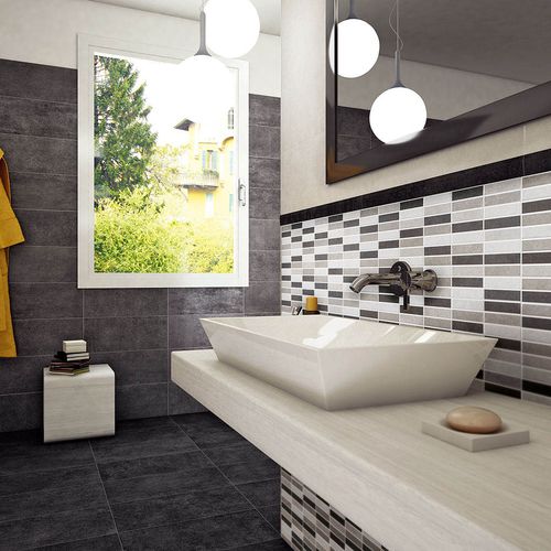Placas de revestimento em cerâmica - FREESTYLE - Paul & Co Ceramiche - polida / com motivos impressos / para banheiro