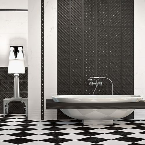 Placas de revestimento em grés porcelanato - ROYAL - Paul & Co Ceramiche - polida / para banheiro / para piso