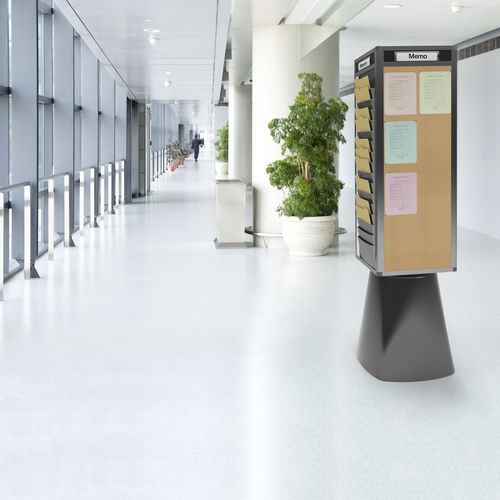 Painel informativo para ambiente interno - ROTOCUBE - Magnatag Visible Systems - em aço