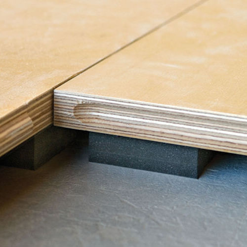 Piso de dança flutuante - LIBERTY - HARLEQUIN - em bétula / para instalação permanente / desmontável