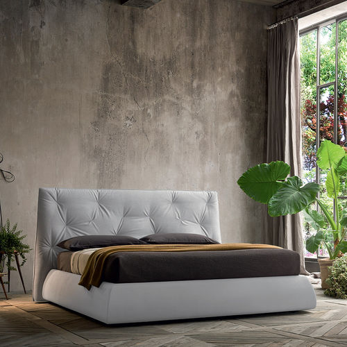 Cama de casal - LENNY - Felis s.r.l. unipersonale - de solteiro / contemporânea / estofada